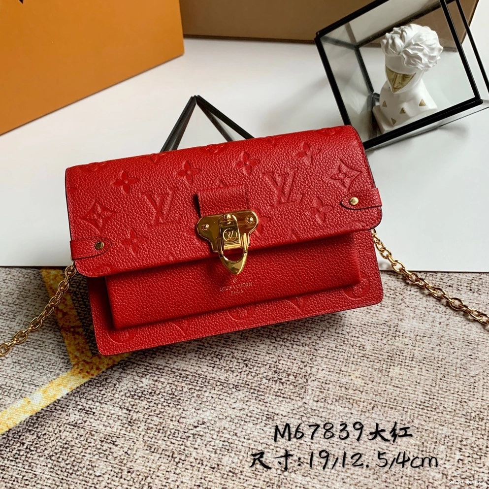 VUITTON VAVIN CHAIN LOUIS WALLET 0711